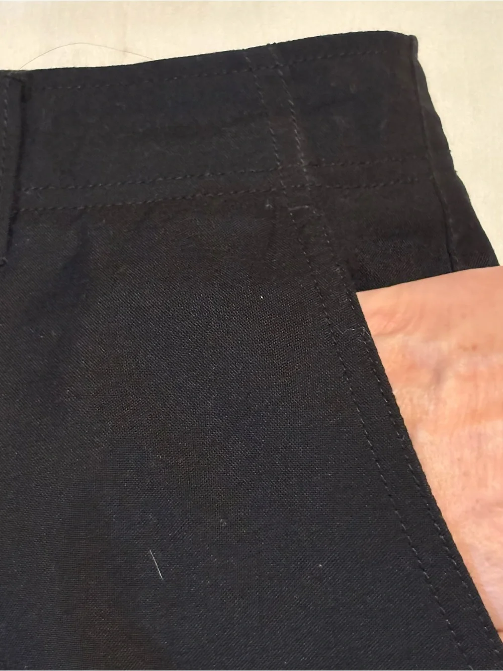 CSG Men’s 34 Flat Front Chino Shorts Black